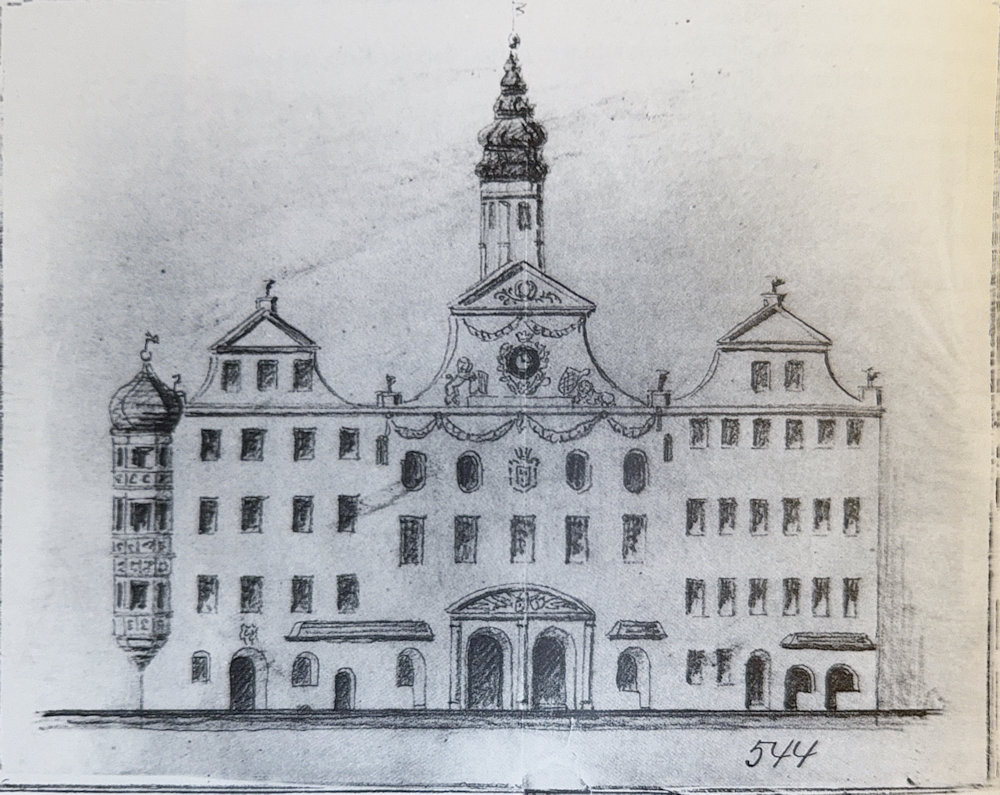 Rathaus vor 1860